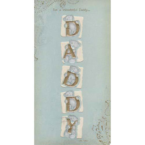 Wonderful Daddy Me to You Bear Fathers Day Card £2.10